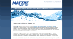 Desktop Screenshot of matzkesales.com